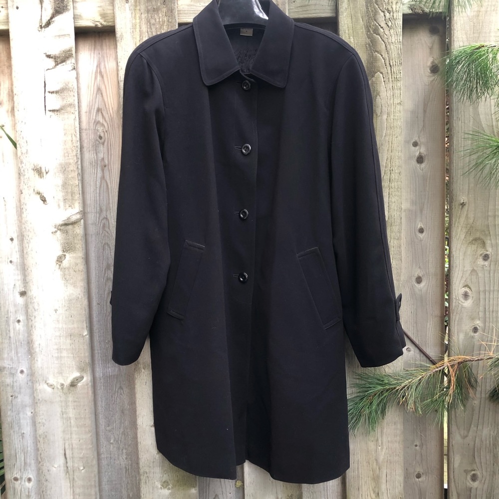 Vintage Nygard 🇨🇦 Black Jacket/ Over Coat